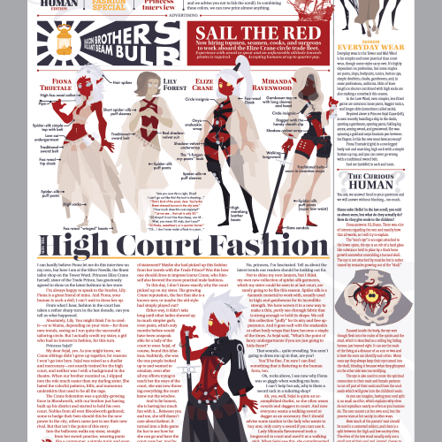 Scarlet Scroll: High Court Fashion