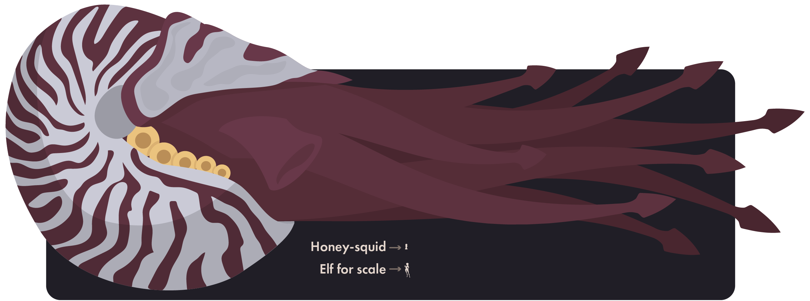 Honey-Squid and Leviathan size comparison