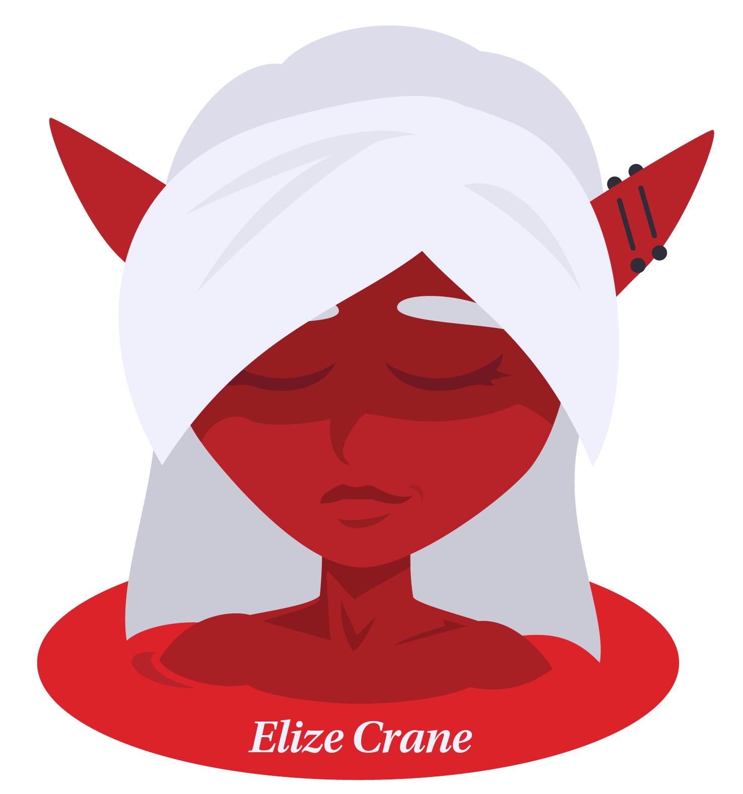 Elize Crane, Elf princess and owner of the bathhouse.